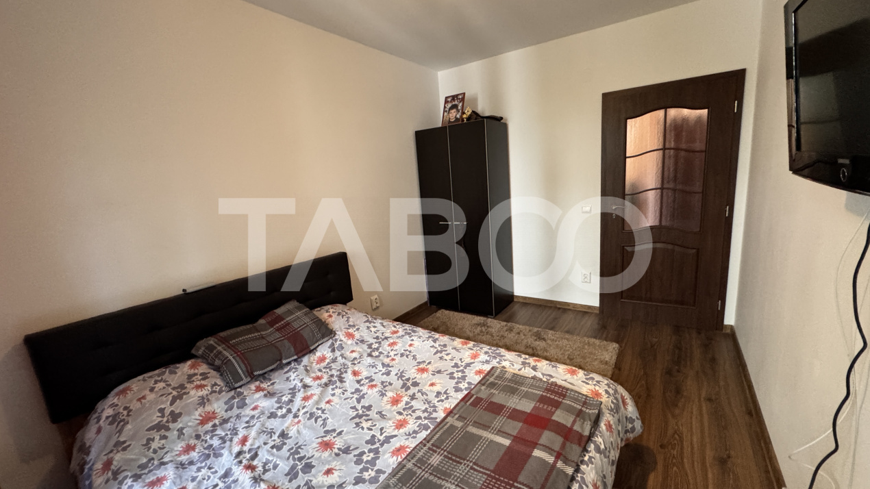 Apartament 2 camere de inchiriat 40mp mobilat utilat Lupeni Sibiu