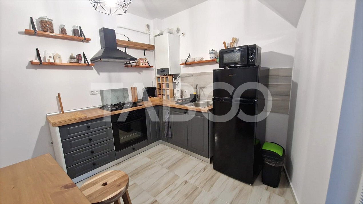 Apartament 2 camere de inchiriat 52 mpu mobilat utilat Selimbar