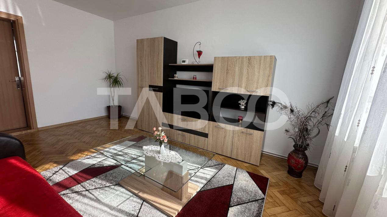 Apartament 2 camere de inchiriat 54 mpu balcon zona Terezian Sibiu in Sibiu - Gladiolelor