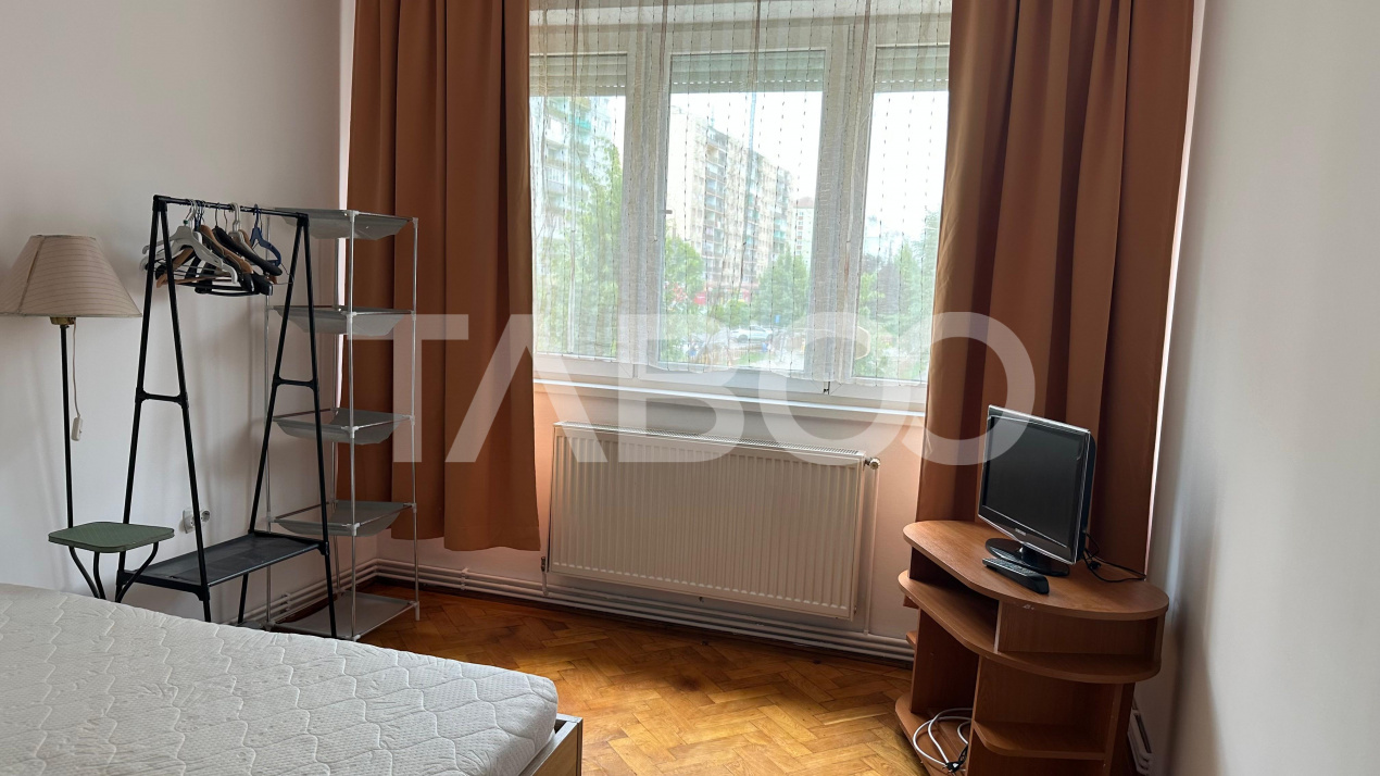 Apartament 2 camere de inchiriat cu balcon zona Mihai Viteazu Sibiu