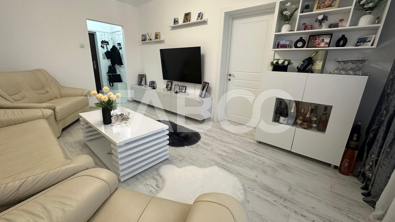 Apartament 2 camere de inchiriat cu balcon zona Rahovei Sibiu