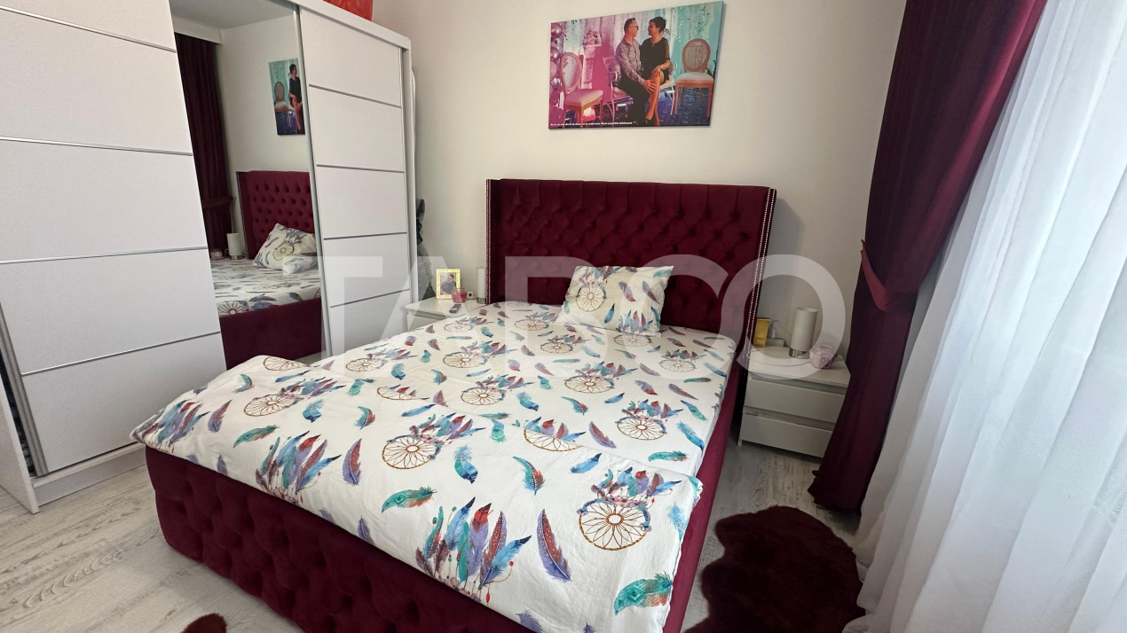 Apartament 2 camere de inchiriat cu balcon zona Rahovei Sibiu