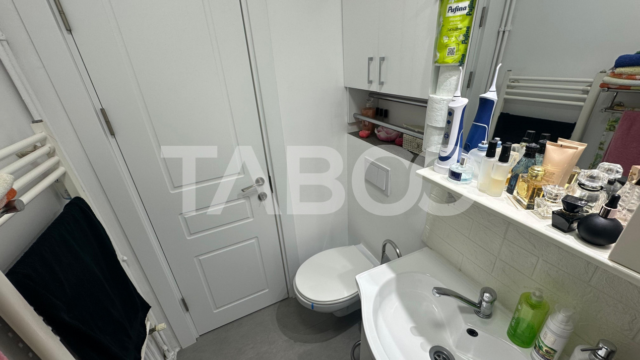 Apartament 2 camere de inchiriat cu balcon zona Rahovei Sibiu