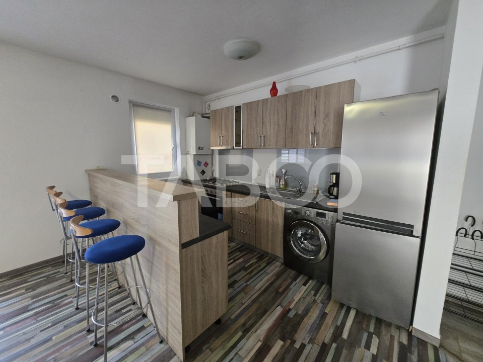 Apartament 2 camere de inchiriat decomandat 48 mp zona Lupeni Sibiu