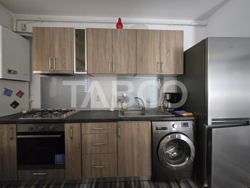 Apartament 2 camere de inchiriat decomandat 48 mp zona Lupeni Sibiu