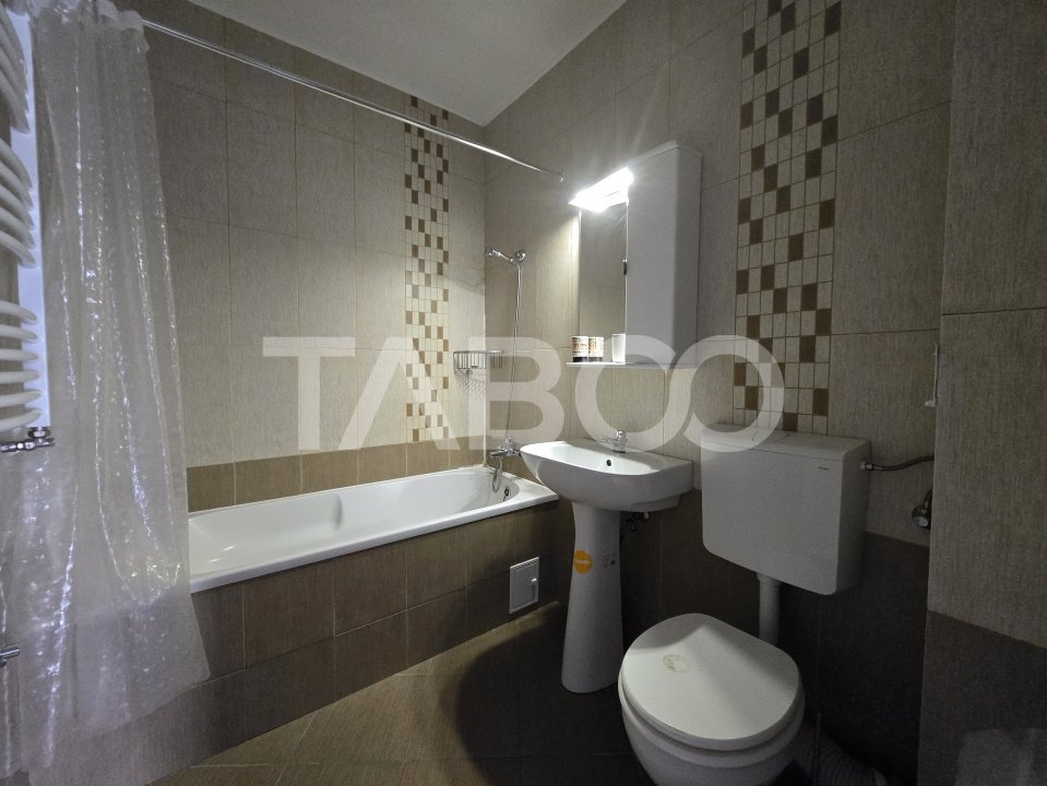 Apartament 2 camere de inchiriat decomandat 48 mp zona Lupeni Sibiu