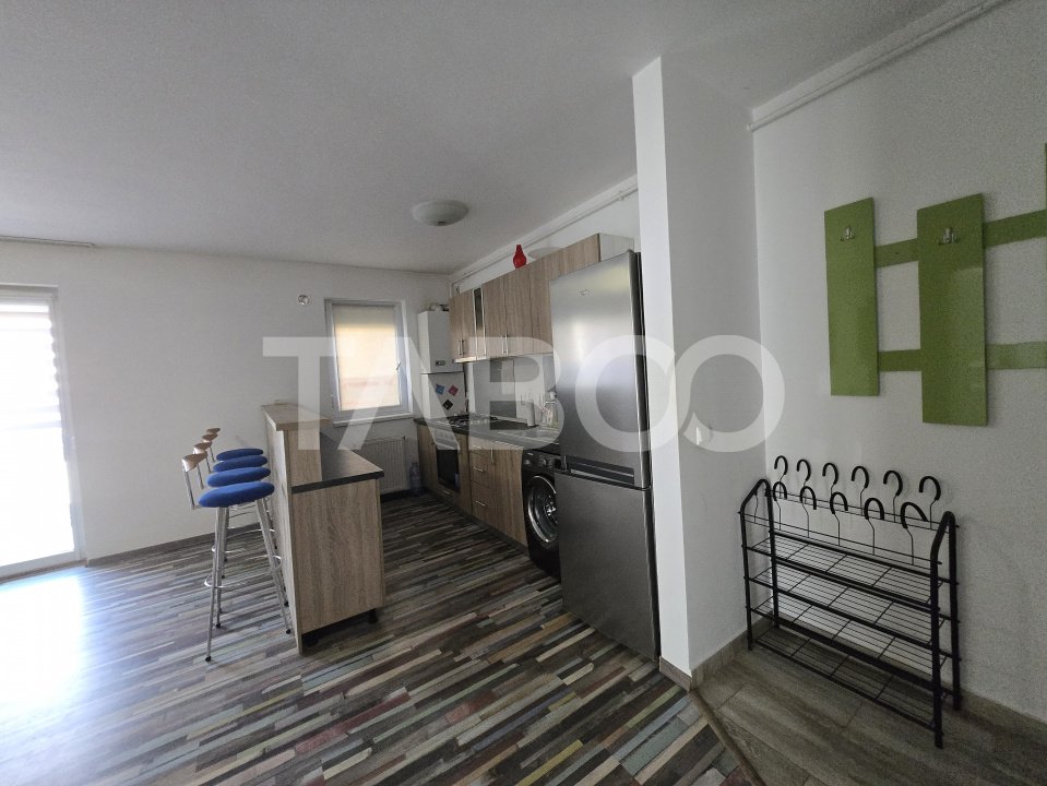 Apartament 2 camere de inchiriat decomandat 48 mp zona Lupeni Sibiu