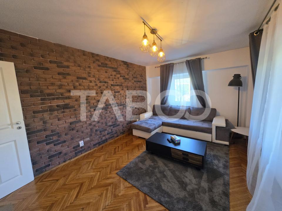 Apartament 2 camere de inchiriat decomandat 55 mp zona Sub Arini Sibiu