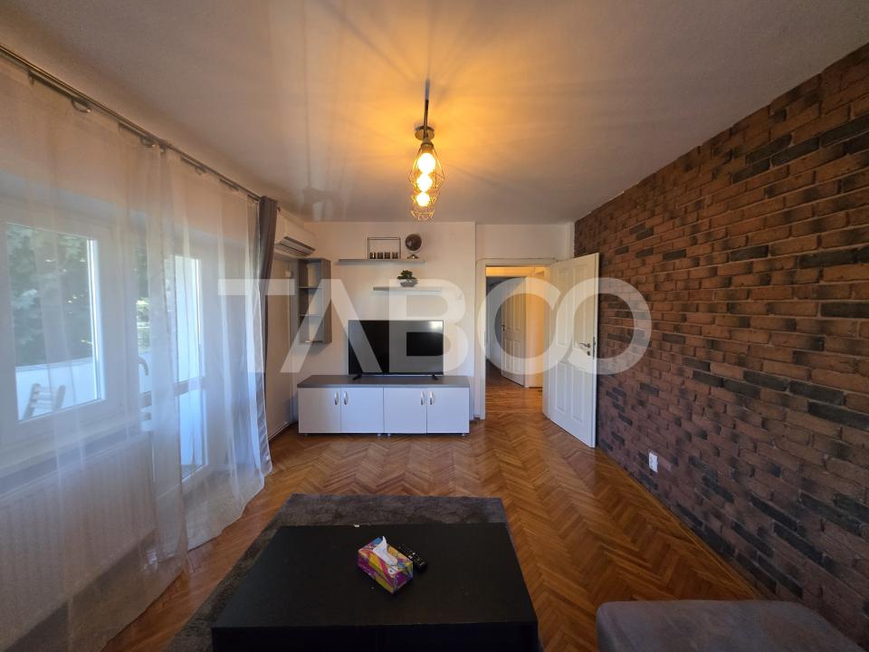 Apartament 2 camere de inchiriat decomandat 55 mp zona Sub Arini Sibiu