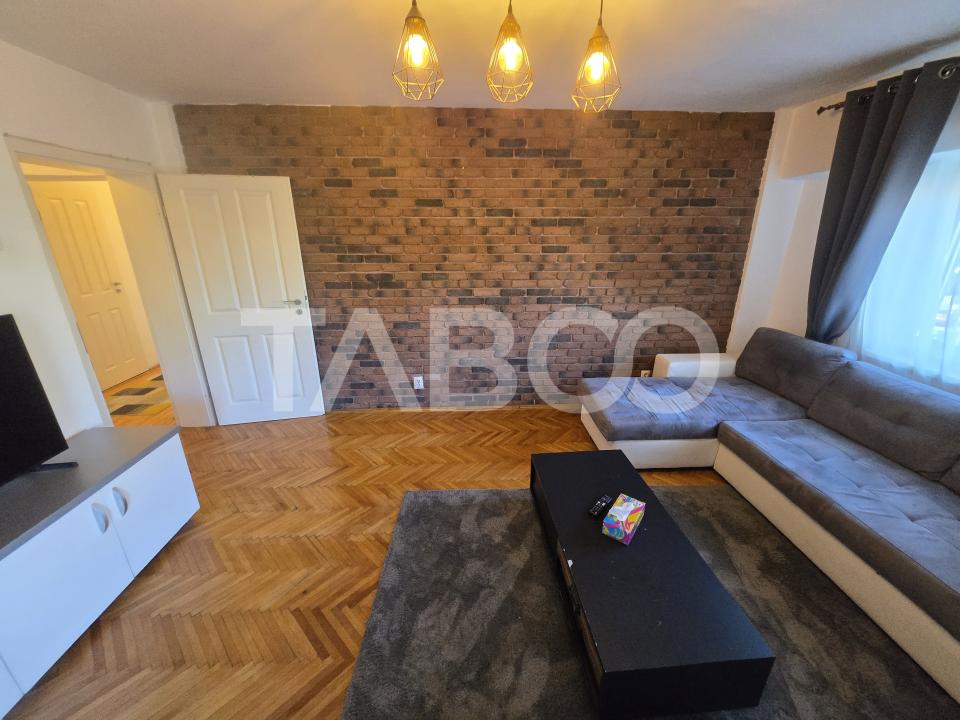 Apartament 2 camere de inchiriat decomandat 55 mp zona Sub Arini Sibiu