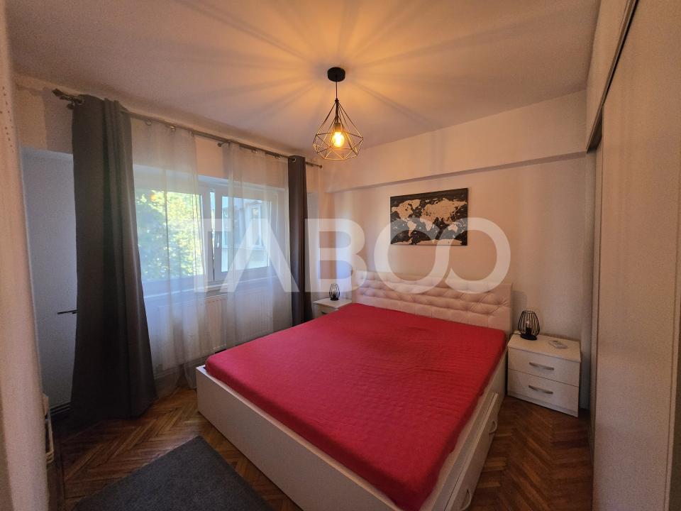 Apartament 2 camere de inchiriat decomandat 55mp zona Sub Arini Sibiu
