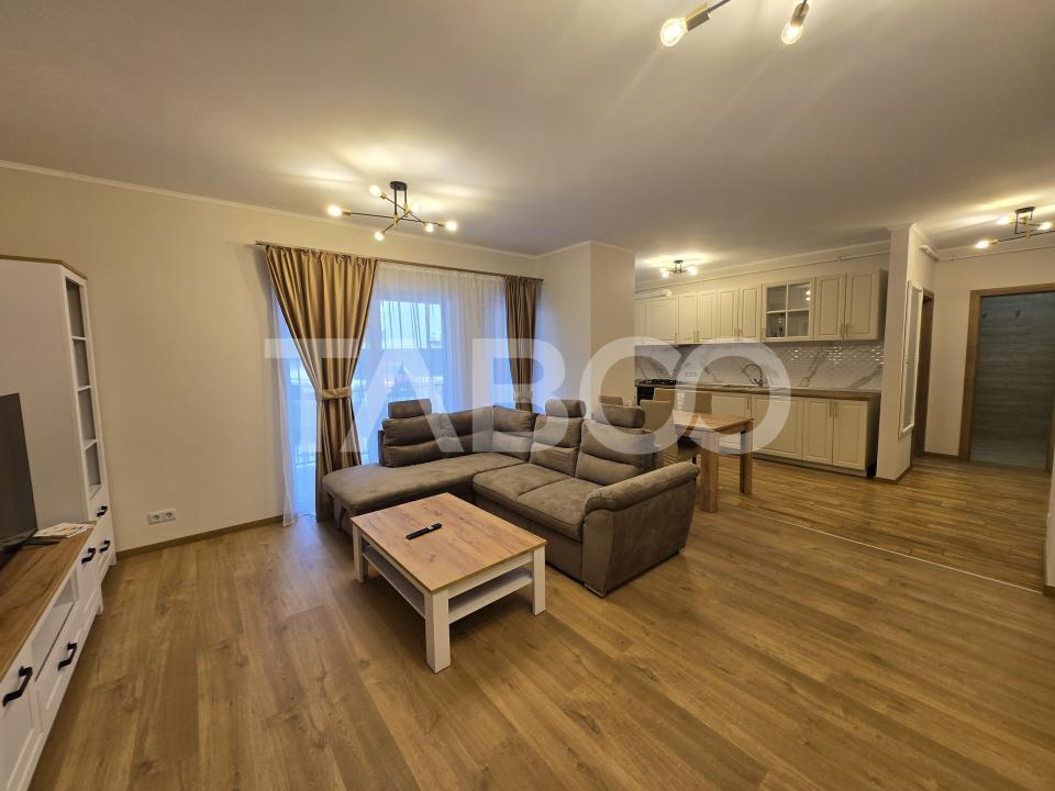 Apartament 2 camere de inchiriat decomandat 59mp zona Turnisor Sibiu
