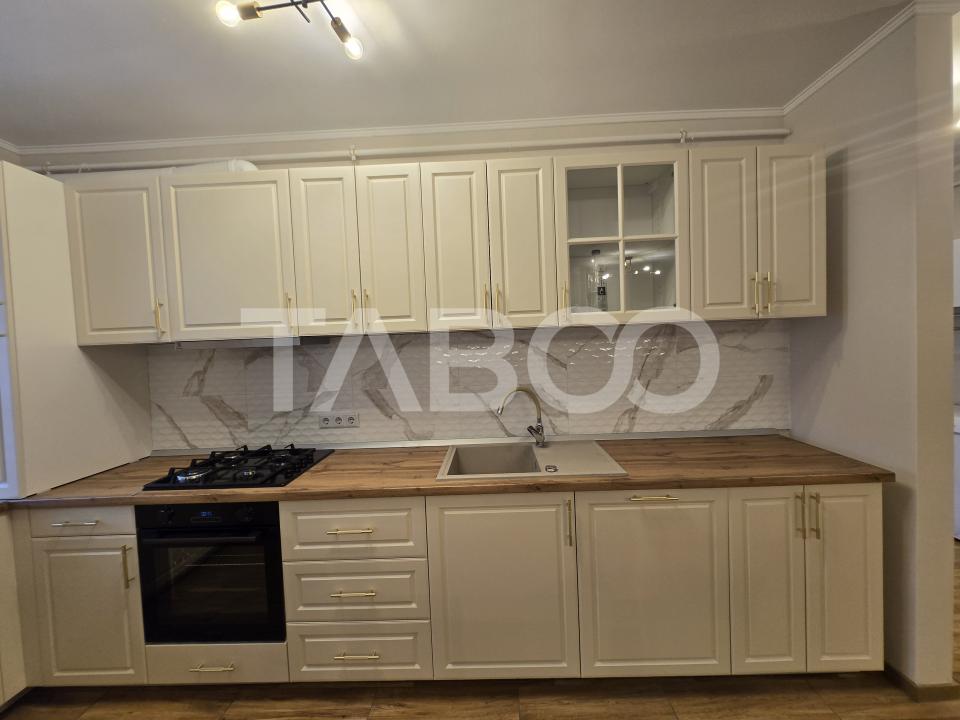 Apartament 2 camere de inchiriat decomandat 59mp zona Turnisor Sibiu