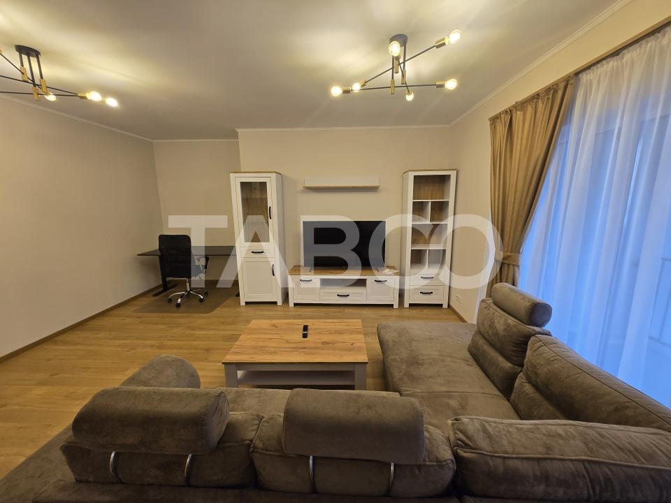 Apartament 2 camere de inchiriat decomandat 59mp zona Turnisor Sibiu