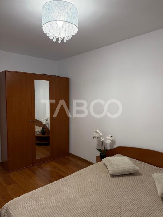 Apartament 2 camere de inchiriat decomandat 62 mpu zona Strand Sibiu