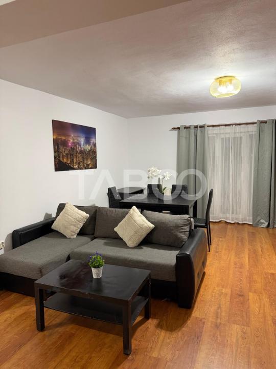 Apartament 2 camere de inchiriat decomandat 62 mpu zona Strand Sibiu