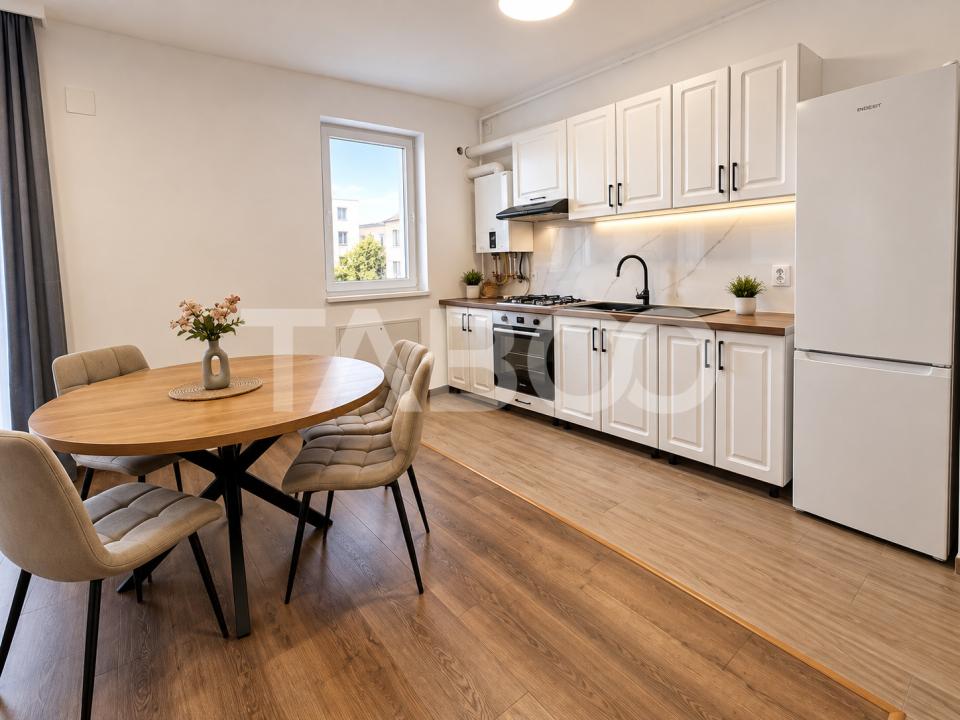 Apartament 2 camere de inchiriat etaj 1 lift balcon parcare D. Stanca