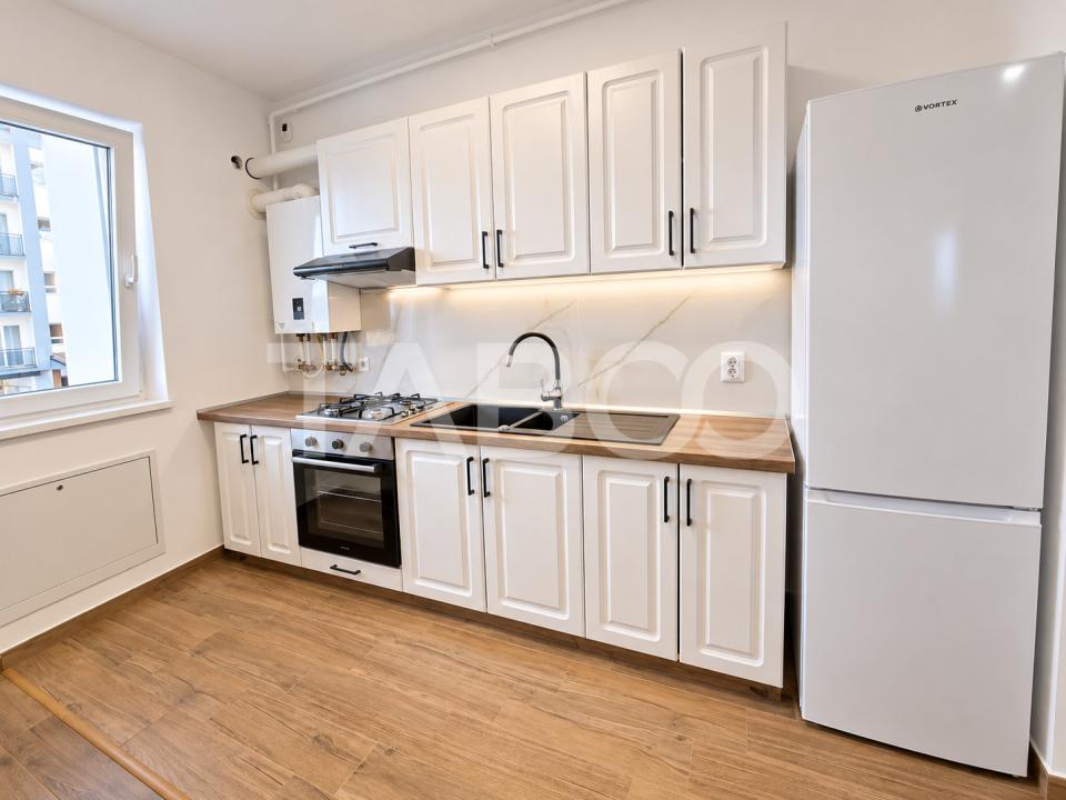 Apartament 2 camere de inchiriat etaj 1 lift balcon parcare D. Stanca