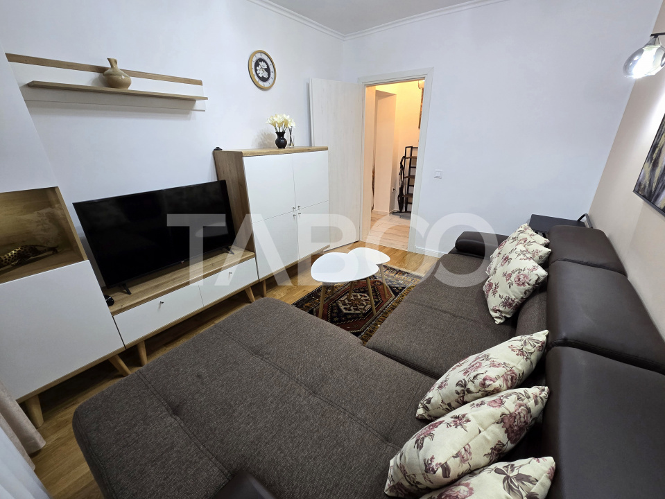 Apartament 2 camere de inchiriat mobilat modern pivnita Dioda Sibiu