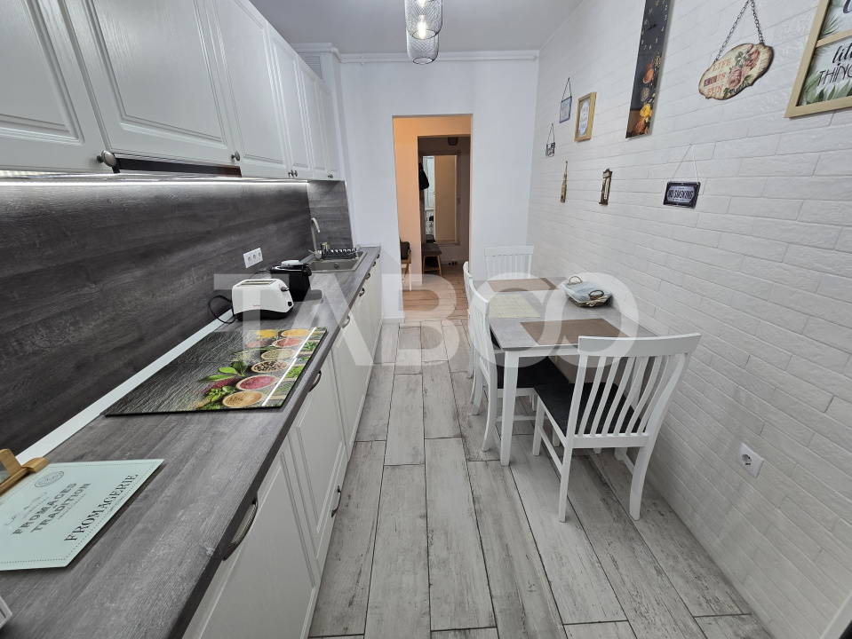 Apartament 2 camere de inchiriat mobilat modern pivnita Dioda Sibiu in Sibiu - G-ral Vasile Milea