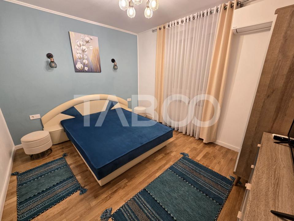 Apartament 2 camere de inchiriat mobilat modern pivnita Dioda Sibiu
