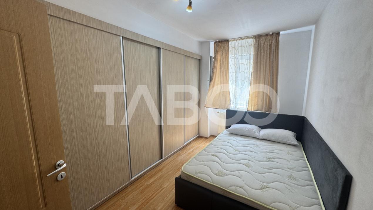 Apartament 2 camere de inchiriat MOBILAT UTILAT 48mpu Terezian Sibiu
