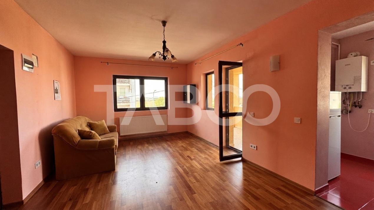 Apartament 2 camere de inchiriat mobilat utilat 50 mpu Tilisca Sibiu in Sibiu - Sacel