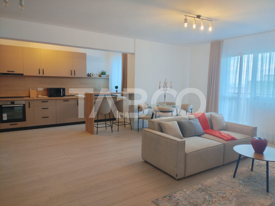 Apartament 2 camere de inchiriat mobilat utilat Rahovei Sibiu