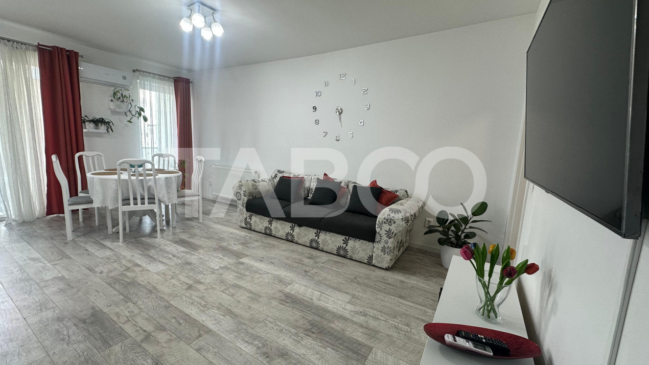 Apartament 2 camere de lux cu balcon de 14mp zona Doamna Stanca Sibiu