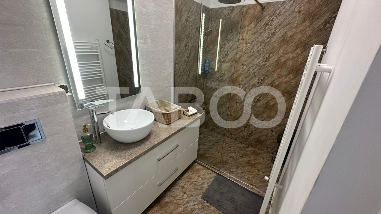 Apartament 2 camere de lux cu balcon de 14mp zona Doamna Stanca Sibiu