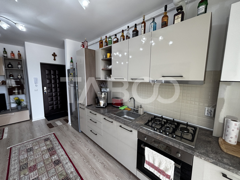 Apartament 2 camere de vanzare 38mpu si boxa Sibiu zona Turnisor