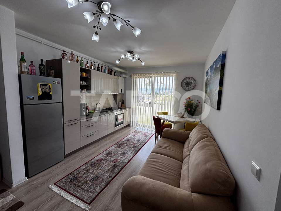 Apartament 2 camere de vanzare 38mpu si boxa zona Turnisor Sibiu in Sibiu - Ogorului