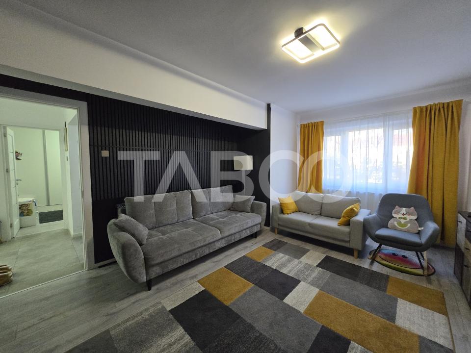 Apartament 2 camere de vanzare 51mpu decomandat Vasile Aaron Sibiu
