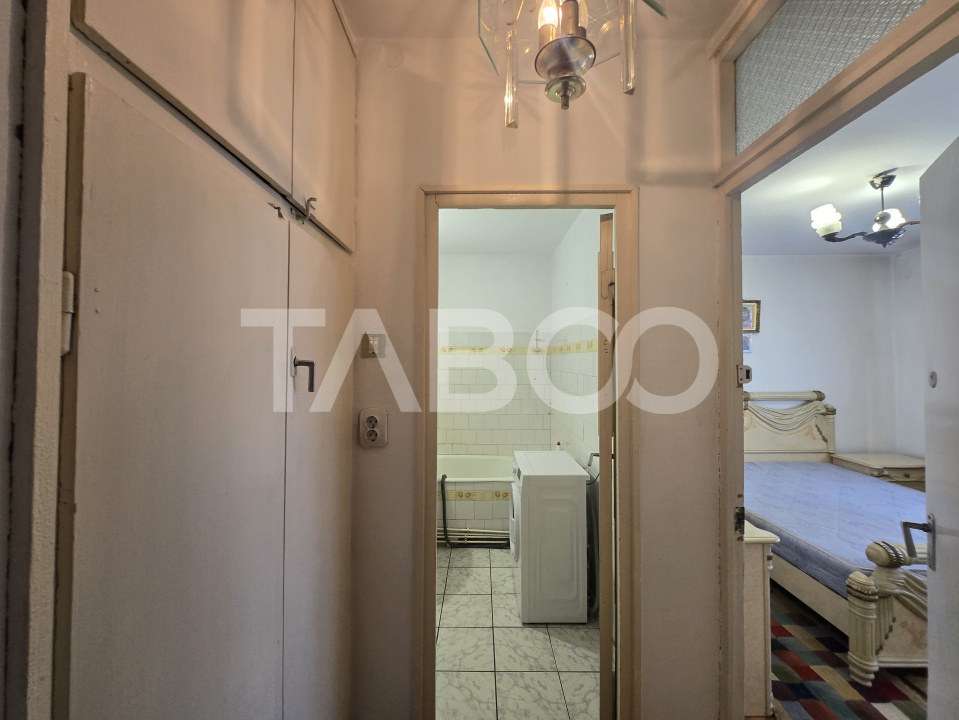 Apartament 2 camere de vanzare 52mp decomandat balcon Strand Sibiu