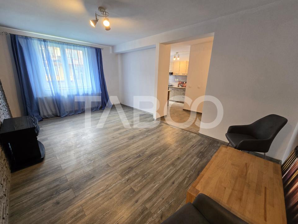 Apartament 2 camere de vanzare 54 mp utili renovat in Strand Sibiu