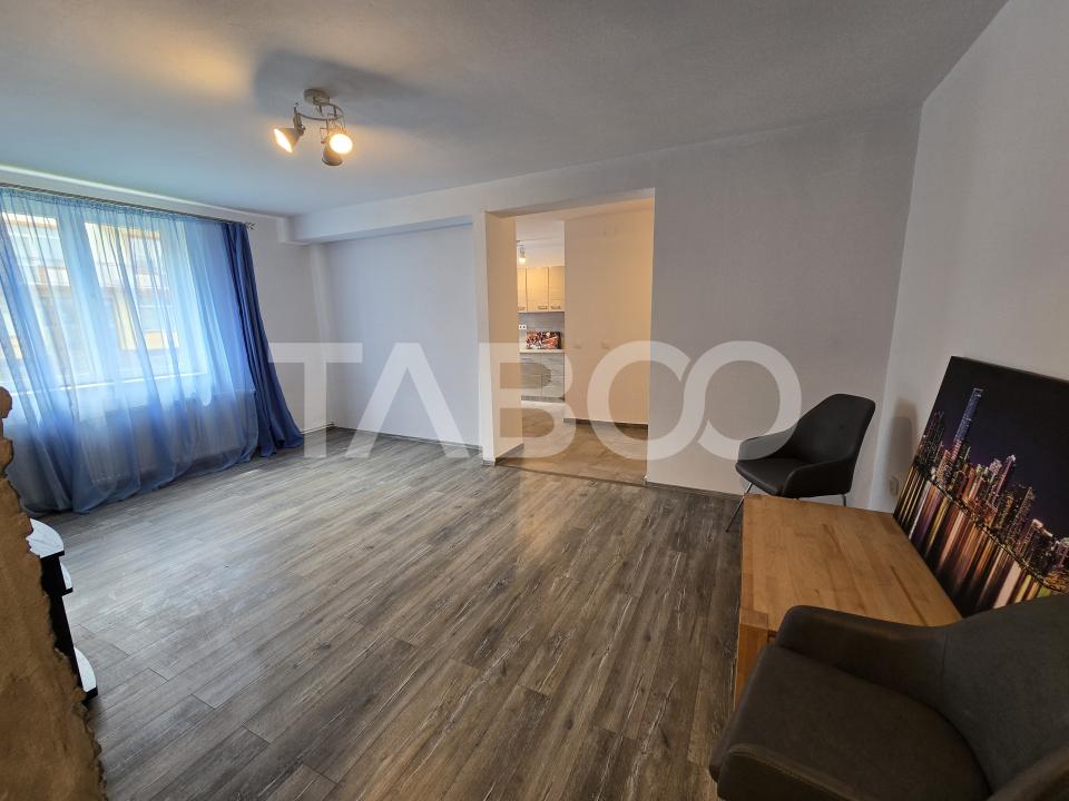 Apartament 2 camere de vanzare 54 mp utili renovat in Strand Sibiu