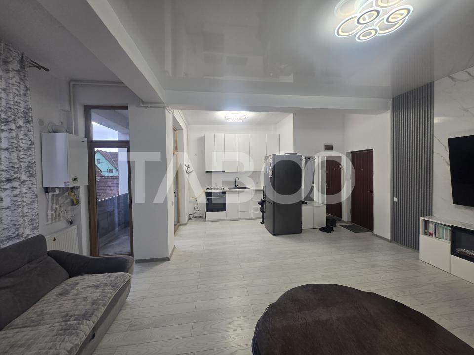 Apartament 2 camere de vanzare 54mpu cu 2 balcoane zona Selimbar Sibiu
