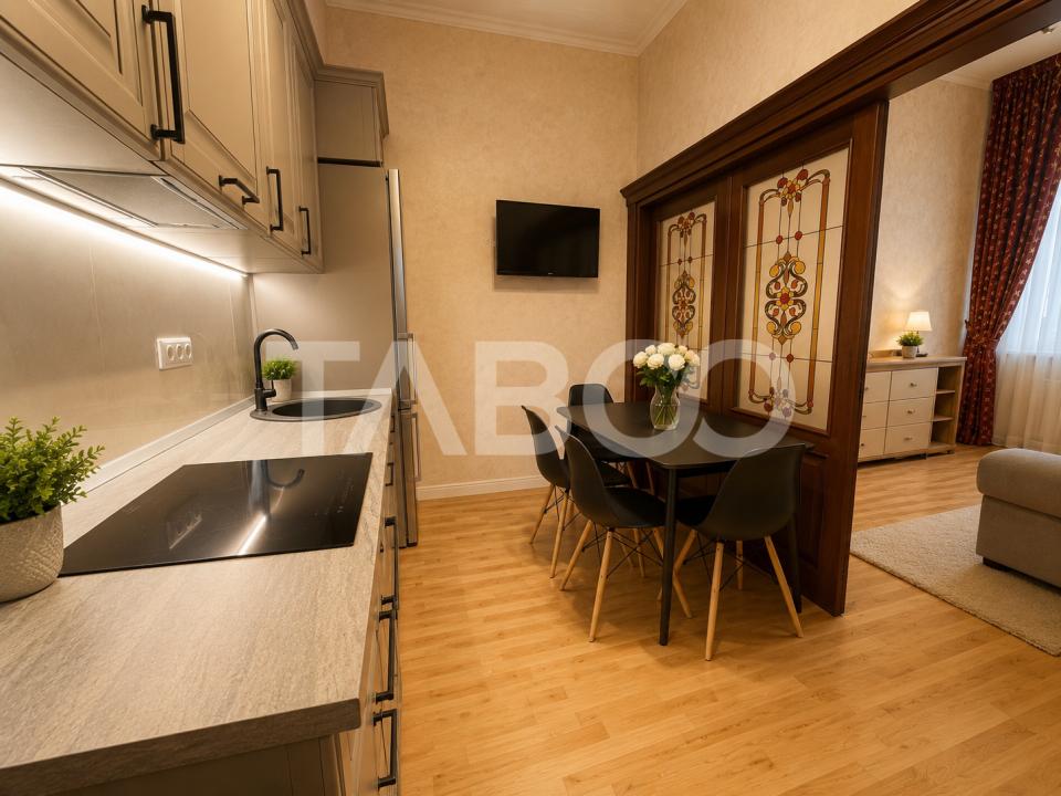 Apartament 2 camere de vanzare Central Sibiu -ideal regim hotelier