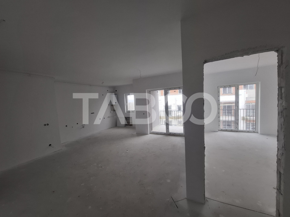 Apartament 2 camere de vanzare decomandat 53 mp zona Turnisor Sibiu