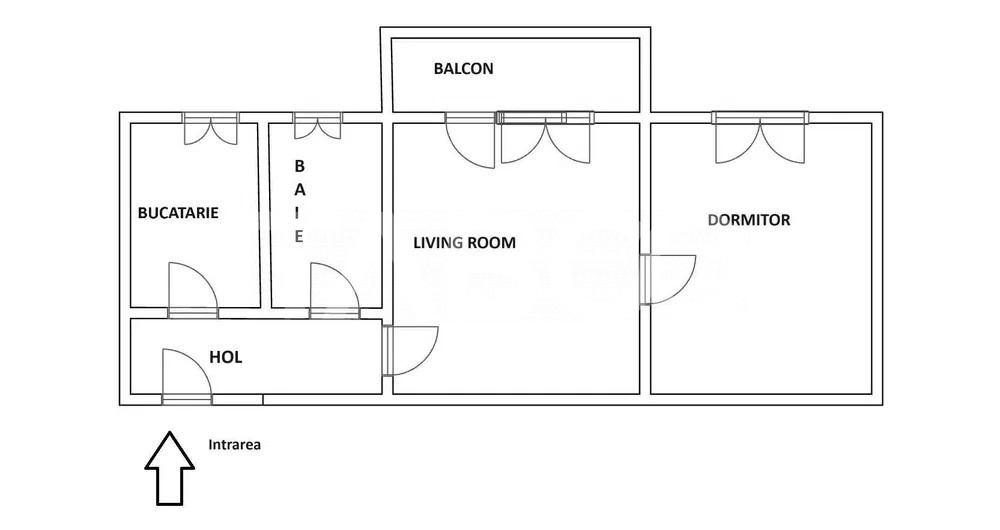 Apartament 2 camere de vanzare etaj intermediar balcon Cedonia Sibiu