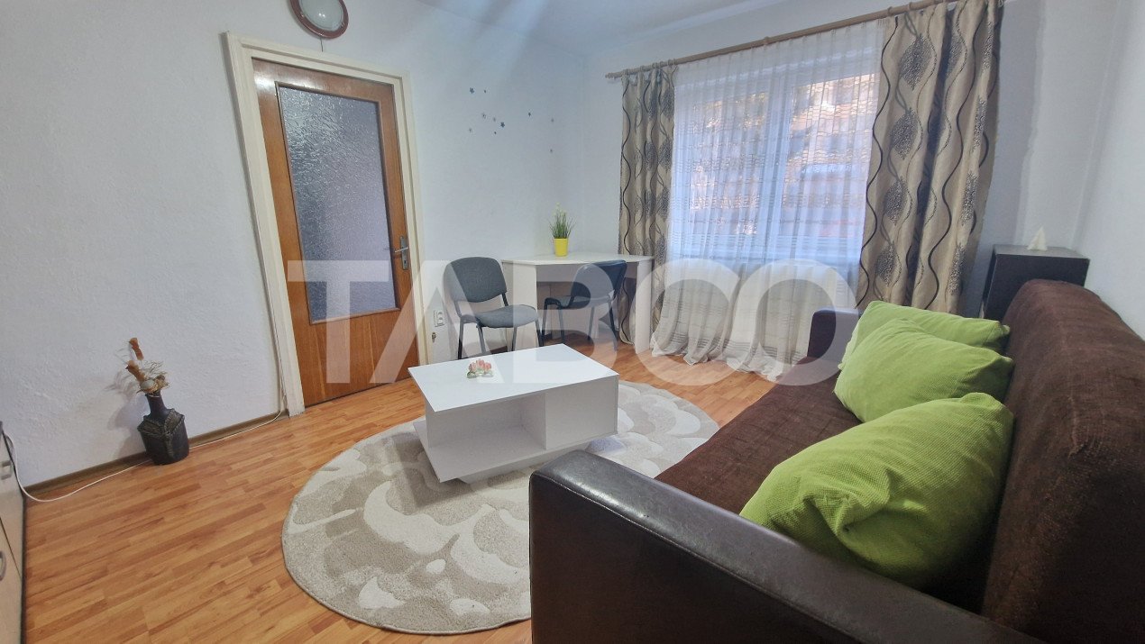 Apartament 2 camere de vanzare la parter langa Piata Rahovei in Sibiu