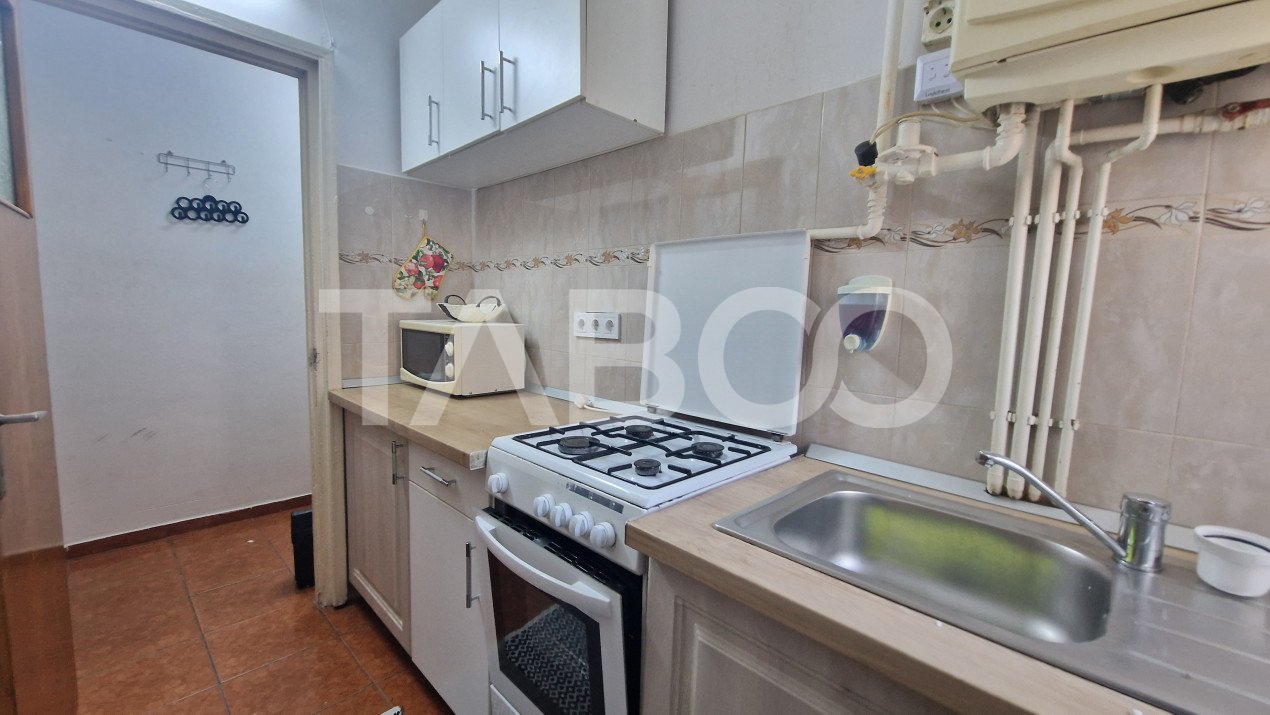 Apartament 2 camere de vanzare la parter langa Piata Rahovei in Sibiu