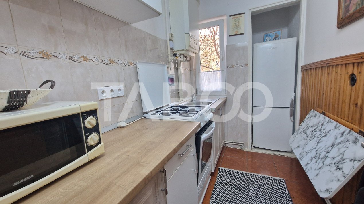 Apartament 2 camere de vanzare la parter langa Piata Rahovei in Sibiu