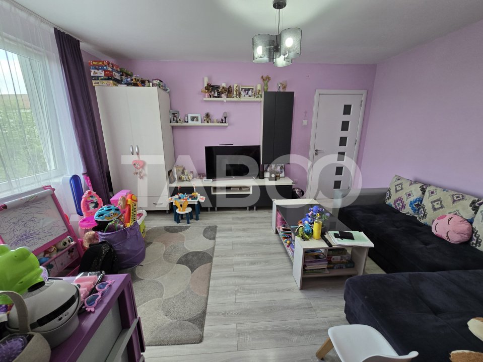 Apartament 2 camere de vanzare mobilat 47 mpu zona Central-Dioda Sibiu