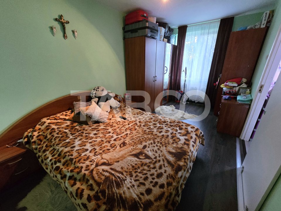 Apartament 2 camere de vanzare mobilat 47 mpu zona Central-Dioda Sibiu