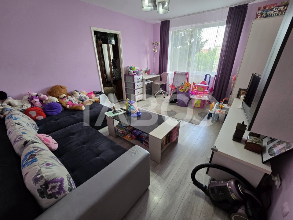 Apartament 2 camere de vanzare mobilat 47 mpu zona Central-Dioda Sibiu