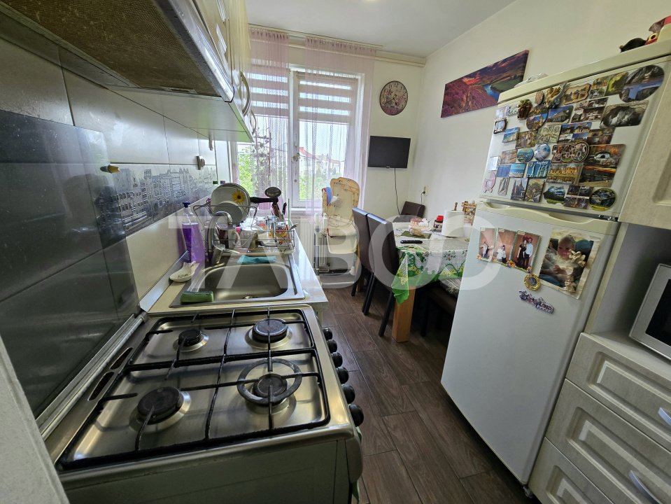 Apartament 2 camere de vanzare mobilat 47 mpu zona Central-Dioda Sibiu