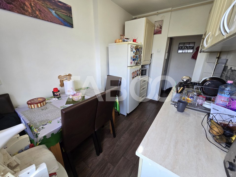Apartament 2 camere de vanzare mobilat 47 mpu zona Central-Dioda Sibiu