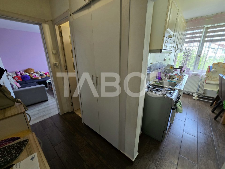 Apartament 2 camere de vanzare mobilat 47 mpu zona Central-Dioda Sibiu