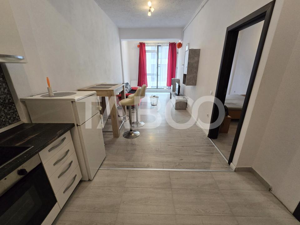 Apartament 2 camere de vanzare mobilat balcon Doamna Stanca Sibiu
